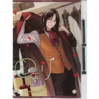 Shellin Burgundy - Acrylic stand - Acrylic Art Plate - Nijisanji