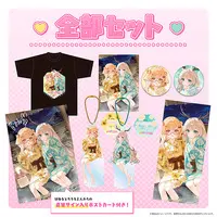 Inaba Haneru & Tsukinoki Tirol - Clothes - Complete Set - Acrylic stand - Towels - Plastic Folder - Stationery - Postcard - Hand-signed - T-shirts - Badge - 774 inc.