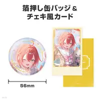 Shishido Akari - Character Card - Badge - NIJISANJI Petit - Nijisanji