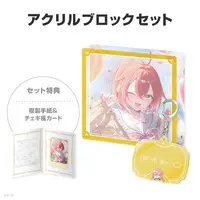 Shishido Akari - Key Chain - Character Card - Acrylic Block - NIJISANJI Petit - Nijisanji