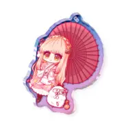 Hitsuji - Key Chain - Acrylic Key Chain - VTuber Size-50mm