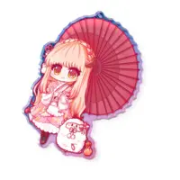 Hitsuji - Key Chain - Acrylic Key Chain - VTuber Size-100mm