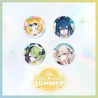 VTuber - Badge - Wakana Kohaku & MELBELL & Hanagasa Arumi & Fukumaru Nike (Random Item)