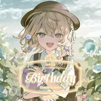 Yaguruma Rine - Character Card - Stickers - Acrylic Art Plate - Birthday Merch Complete Set - Acrylic Block - Acrylic Key Chain - NIJISANJI Petit - Nijisanji