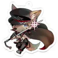 Isuzu Kyo - Key Chain - Acrylic Key Chain - VTuber Size-50 x 50 (mm)