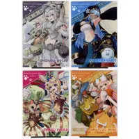 hololive - Acrylic stand - Acrylic Art Plate - Monster Hunter x Hololive - Momosuzu Nene & Shishiro Botan & Omaru Polka & Yukihana Lamy