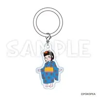 Peanuts-kun & Ponpoko - Ponpoko & Peanuts-kun (ぽこピー第3弾 ぽこピ〜の怪楽湯 アクリルマーカーチャーム ぽんぽこ座敷童)