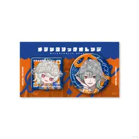 Genzuki Tojiro - Badge - Melancholic Orange - Nijisanji