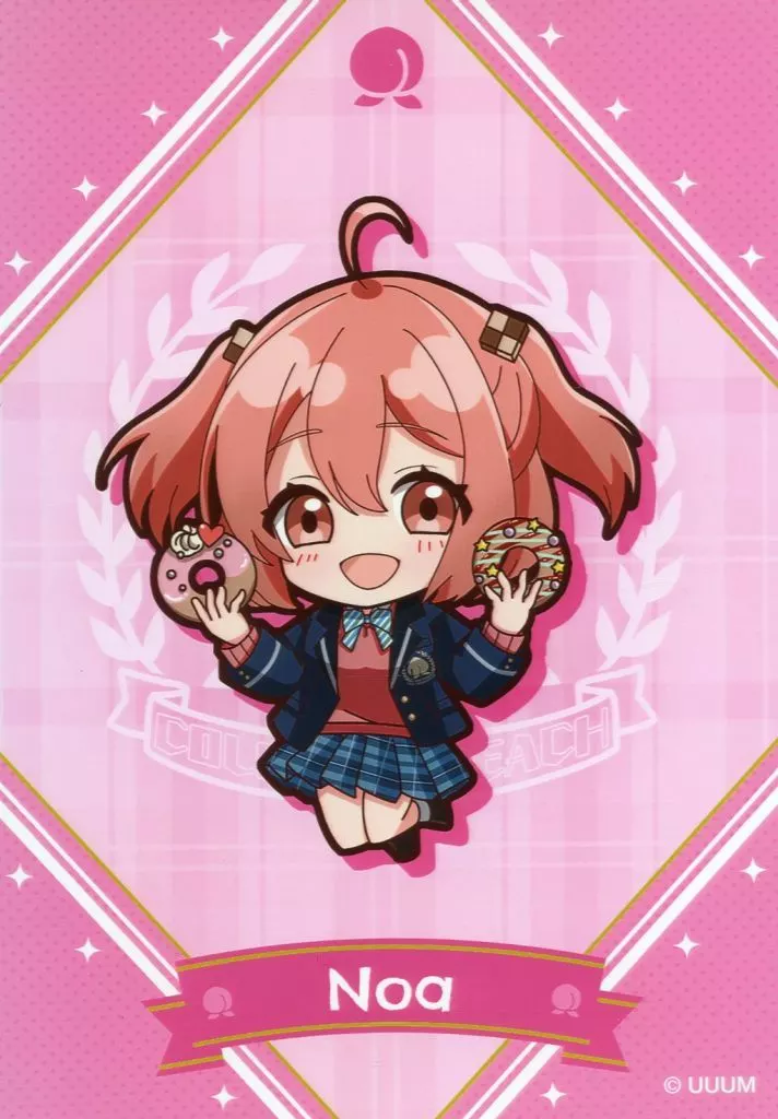 Noa - Character Card - Colorful Peach