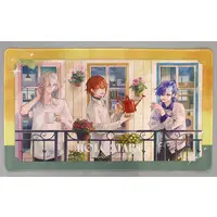 HOLOSTARS - Desk Mat - Trading Card Supplies - Key Chain - Acrylic Key Chain - Hanasaki Miyabi & Minase Rio & Utsugi Uyu