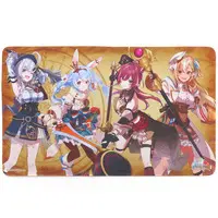 hololive - Desk Mat - Trading Card Supplies - HOLOLIVE FANTASY - Usada Pekora & Shiranui Flare & Houshou Marine & Shirogane Noel