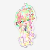 Lui Charlotte - Key Chain - Acrylic Key Chain - NexuStella Size-70mm 