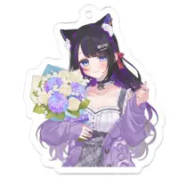 Nekogaya Nasubi - Key Chain - Acrylic Key Chain - VTuber Size-50mm 