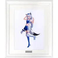Shirakami Fubuki - Original Drawing (Replica Illustration) - Illustration Board - hololive