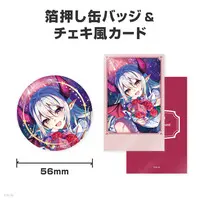Emma★August - Character Card - Badge - NIJISANJI Petit - Nijisanji