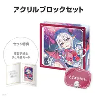 Emma★August - Key Chain - Character Card - Acrylic Block - NIJISANJI Petit - Nijisanji