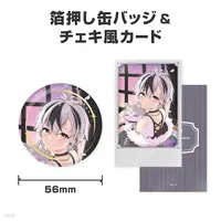 Suzuki Masaru - Character Card - Badge - NIJISANJI Petit - Nijisanji