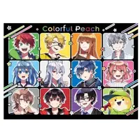 Colorful Peach - Plastic Folder - Stationery