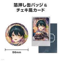 Yamagami Karuta - Character Card - Badge - NIJISANJI Petit - Nijisanji