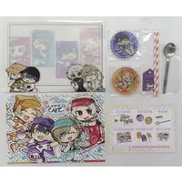 Nijisanji - Acrylic stand - Place mat - Tableware - Plastic Folder - Stationery - Postcard - Coaster - Spoon - Fushimi Gaku & Kuzuha & Kenmochi Toya & Kanae