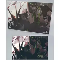 Aragami Oga - Postcard - Hand-signed - Acrylic Art Plate - hololive