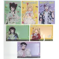 Nijisanji - Plastic Folder - Stationery - Fuwa Minato & Inui Toko & Hoshikawa Sara