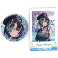 Rindo Chihaya - Character Card - Badge - holonatsu Paradise Merch vol.2 - hololive
