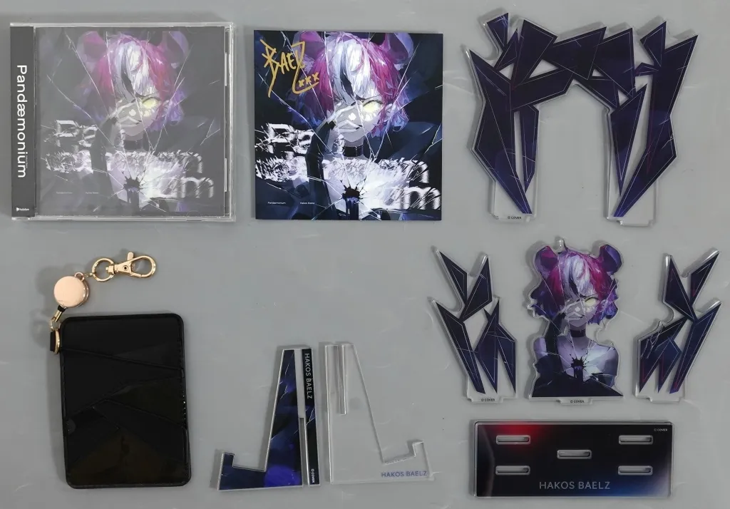 Hakos Baelz - Complete Set - CD - Acrylic stand - Character Card - Hand-signed - Acrylic Diorama Stand - Commuter pass case - hololive English