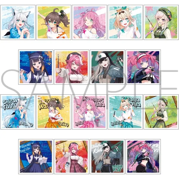 ReGLOSS - Character Card - ART JAM!!! Fair at Animate (ホロライブ