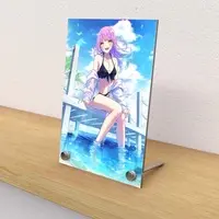 Hanabishi Sarasa - Acrylic Art Plate - VTuber
