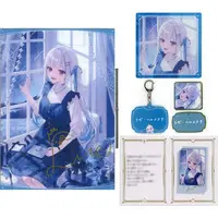 Lize Helesta - Key Chain - Character Card - Stickers - Acrylic Art Plate - Birthday Merch Complete Set - Acrylic Block - NIJISANJI Petit - Nijisanji
