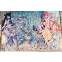 hololive (ホロライブ　Splash T-Party! TSUTAYA アクリル色紙　集合)