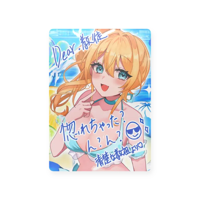 Mizusawa Opera - Character Card - VTuber