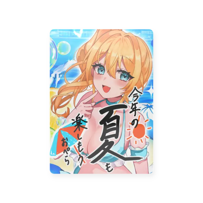 Mizusawa Opera - Character Card - VTuber