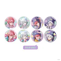 Murakumo Kagetsu & Akagi Wen - Badge - Kyunbro - Nijisanji (Random Item)