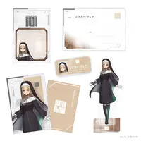 Sister Claire - Badge - Acrylic stand - Postcard - PARALLEL CASE: 2434 - Nijisanji