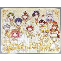 Colorful Peach - Blanket - Towel Blanket