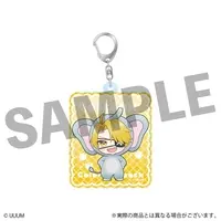 Tattsun - Key Chain - Acrylic Key Chain - Colorful Peach