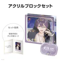 Kenmochi Toya - Character Card - Badge - Acrylic Art Plate - Acrylic Block - NIJISANJI Petit - Nijisanji