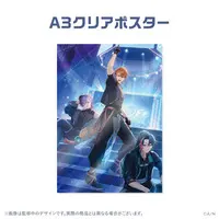 3SKM - Character Card - Acrylic Art Plate - Poster - Kitami Yusei & Sakaki Ness & Kaisei