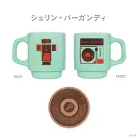 Shellin Burgundy - Tableware - Coaster - CLUB RETRO - Nijisanji