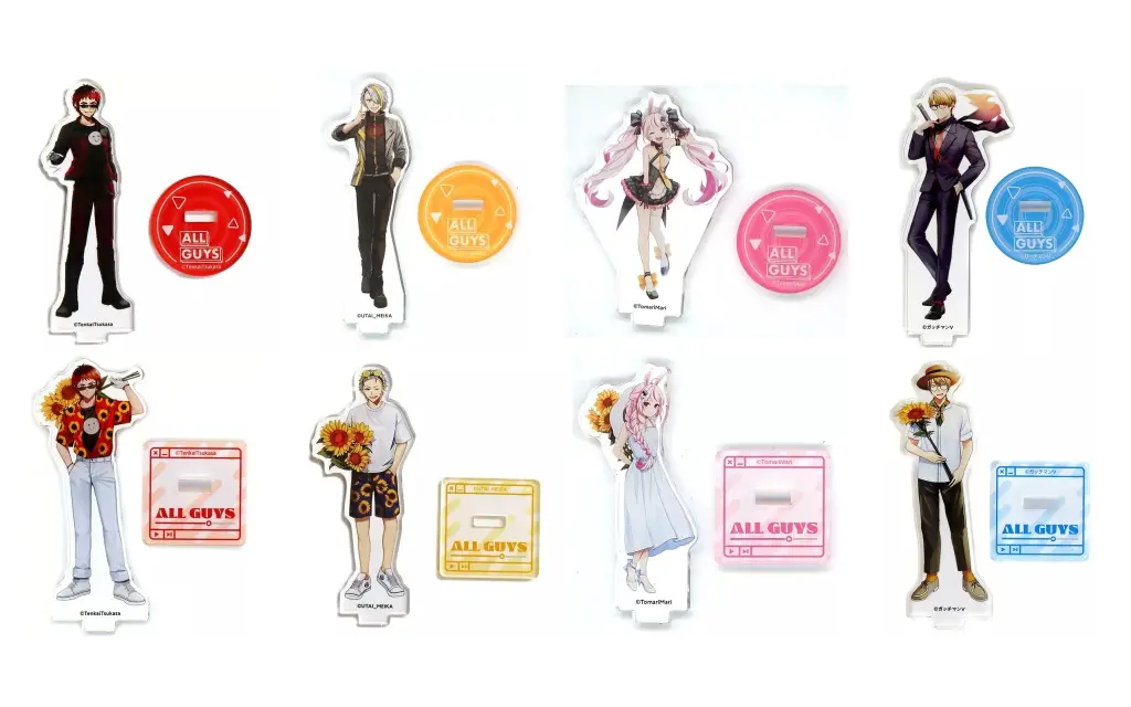 VTuber - Acrylic stand - Tenkai Tsukasa & Tomari Mari & GatchmanV & Utai Makea