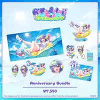 Solari Riko - Complete Set - Trading Card Supplies - Character Card - Badge - Desk Mat - Stickers - Postcard - Acrylic stand - VSPO!