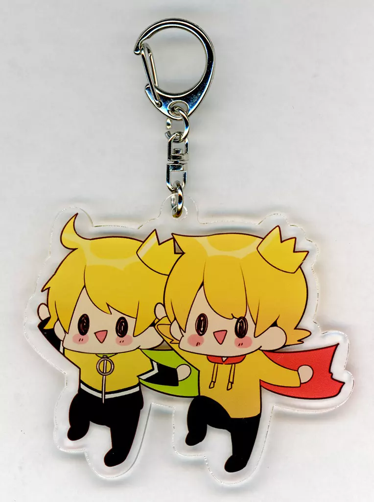 AKKIY & PRETZ - Key Chain - Acrylic Key Chain - AMPTAKxCOLORS