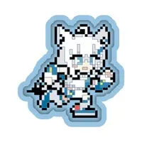 Shirakami Fubuki Mega Man x hololive Rubber Tray