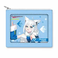 Shirakami Fubuki hololive x Mega Man Window Flat Pouch