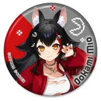 Ookami Mio hololive x Mega Man Badge