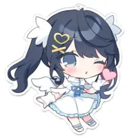 A0 - Key Chain - Acrylic Key Chain - VTuber Size-100mm 