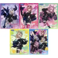 holoX - Character Card - La+ Darknesss & Hakui Koyori & Kazama Iroha & Takane Lui
