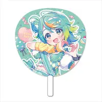 Puwapuwa Popura - Uchiwa Fan - Aogiri High School
